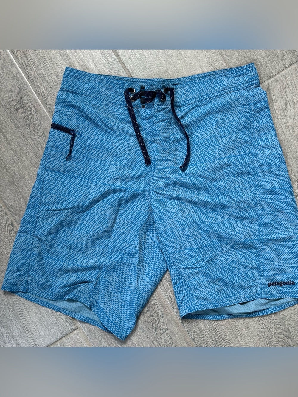 Patagonia Swim Trunks Surf Trunks Summer Spring Blue W30
